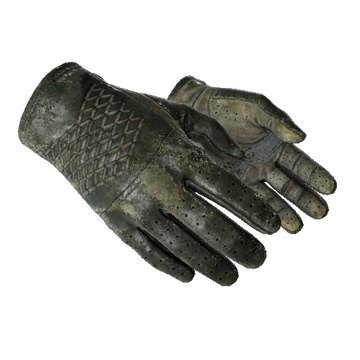 Driver Gloves - Racing Green