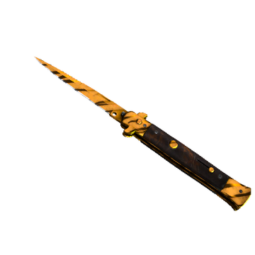 Stiletto Knife - Tiger Tooth